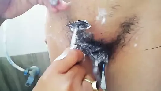 Hairy Desi Wife Shaving Pussy And Armpits XHamster