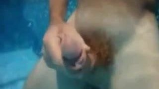 Under Water Cum Shot