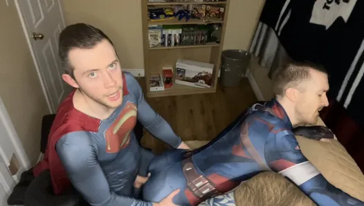 Супергерой Гей порно