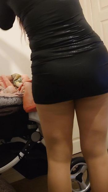Curvy Latina tranny fat ass