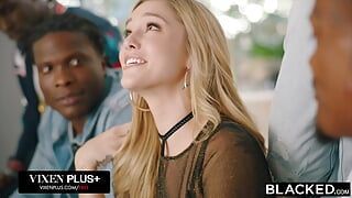 BLACKED Kali Rose Gets Passed Around By Six BBCs