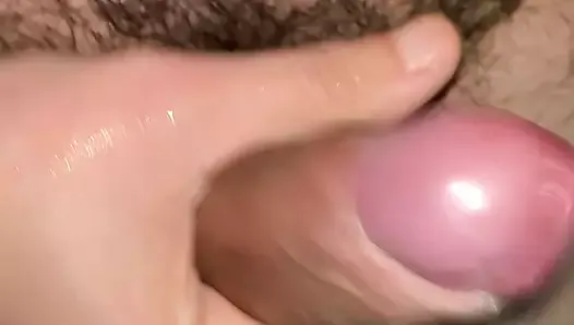 A sweet boy with a huge cock cumshot